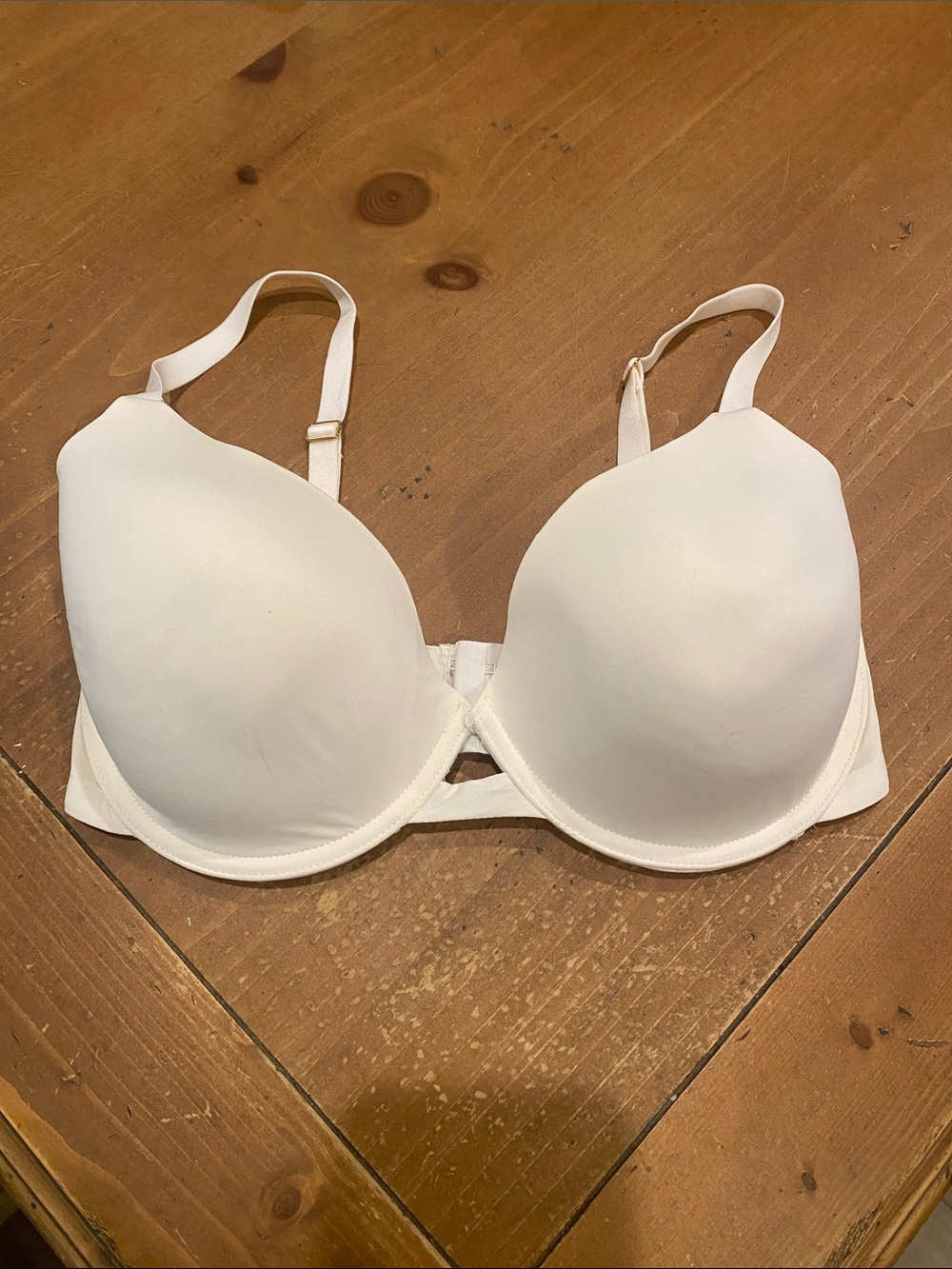 Soma Sweetheart Demi Smooth Molded Bra Ivory 36DD